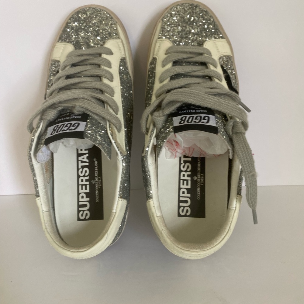 GOLDEN GOOSE
Superstar Glitter Low-Top women Sneakers sz 40 us 9.5 - Picture 5 of 9